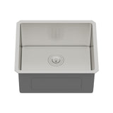 21 Inch Undermount Sink - 21" x 18" x 9" Undermount Stainless Steel Kitchen