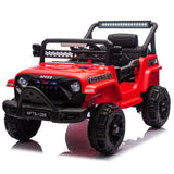 12V Kids Ride On Electric Truck Car W/Parents Control,2WD,Four-wheel suspension,