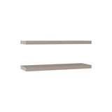 Floating Wall Shelves - Set of 2 - Matte Finish - 31.5" Wide