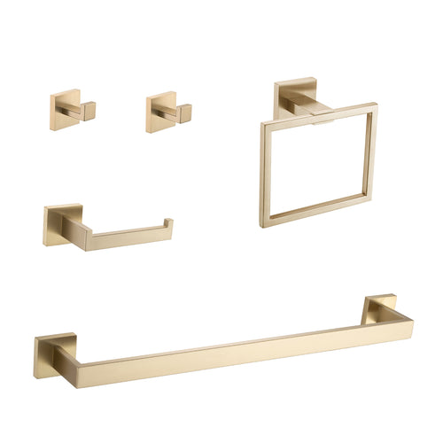 5-Piece Bathroom Hardware Accessories Set