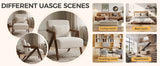 Chenille Accent Chair Beige