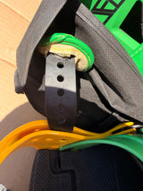 Burton 3014 Infidel Snowboard Bindings Green Yellow Re:Flex - w/ Bag - As Is