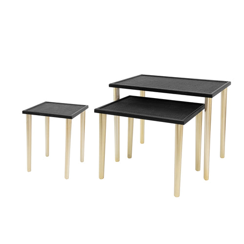 Set of 3 Nesting Side Tables - Large, Medium, Small