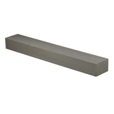 48" Fir Wood Floating Shelf Fireplace Mantel Grey Modern Decor