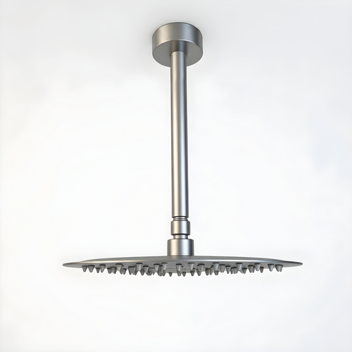 12" Brushed Nickel Rain Shower Head 304 Stainless Steel