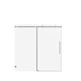 Frameless Single Sliding Soft-Close Shower Door 56-60"W x 60"H