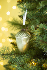 2.8x2.8x4.3' Tear Drop Ornament, Glass Decorative Hanging Christmas Tree Ornamen