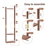 Coat Racks solid wood hanger 23.6* 11*70.8in Solid environmental protection