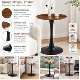 Engineered Wood Dining Table Natural
