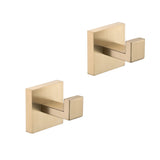 2 Pack Stainless Steel Wall Mount Towel Hooks