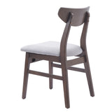 Engineered Wood Dining Set Brown