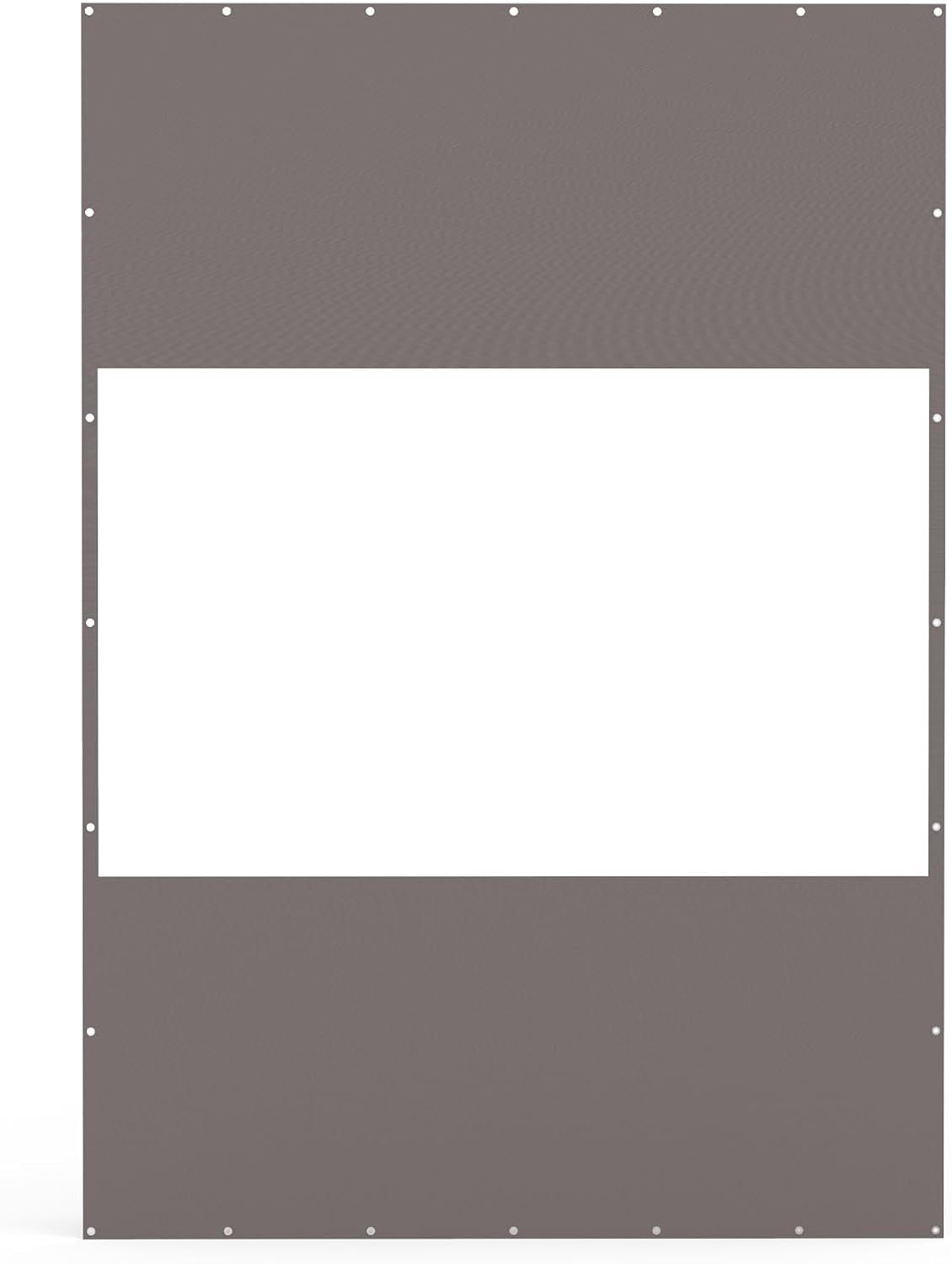 10'H x 7'W Clear PVC Outdoor Curtain Panel for Gazebo