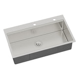 33 Drop In Kitchen Sink - 33 x 19 x 9 Stainless Steel Drop In Sink Ledge