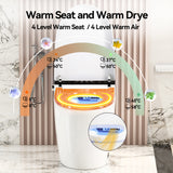 Smart Toilets with Heated Bidet Seat.Portable toilet