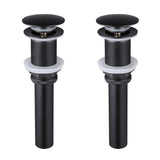 Bathroom Sink Pop Up Drain Stopper Stainless Steel Vessel Vanity