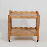 Rubberwood Nightstand Natural