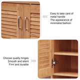 Multi functional Shoe Storage Cabinet with Bench & 7+3 Storage compartment