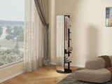 360° Rotating 66"x17.8" Multifunctional Full Length Mirror
