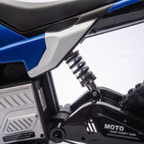 24V Kids Ride On Electric Toy Motocross Motorcycle,200W High Speed Hub Motor,Rea