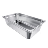 1 Pack Stainless Steam Hotel Pan, Full Size Table Steam Pan
