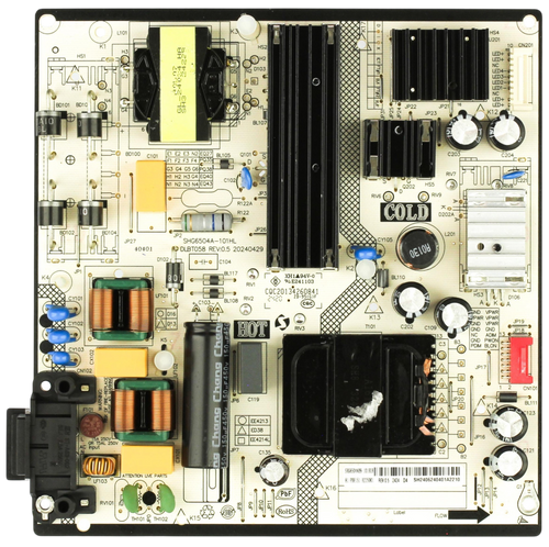 81-PBE151-H225001 Insignia Power Supply Board, SHG6504-101HL, NS-75F501NA25,