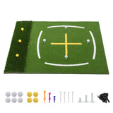 5'x4' Golf Hitting Mat with 7 Tee Positions, Indoor Outdoor