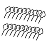 20 PCS Q-Hanger Hooks, 2.17 in Q Hanger String Light Hooks Outdoor, Heavy Duty O