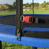 Outdoor Trampoline 14' - Basketball Hoop, Enclosure Net, Ladder