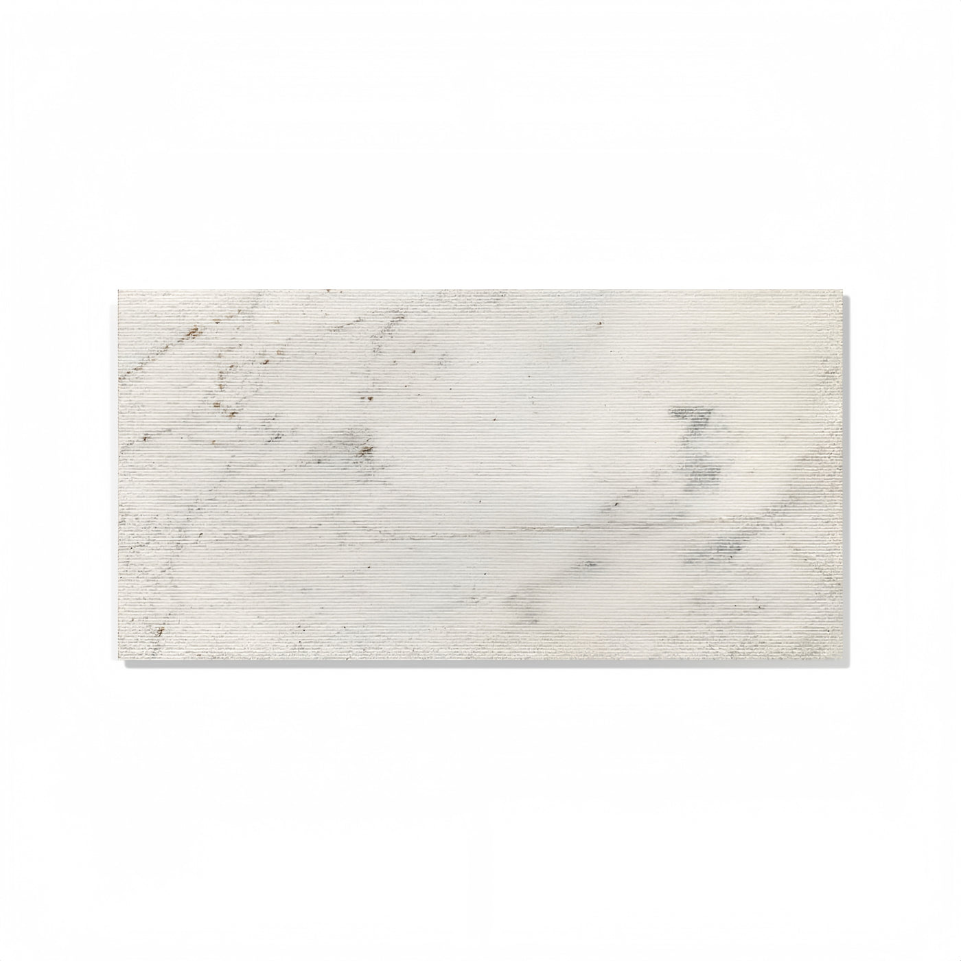 White Marble Tiles 12x24 Wall Decoration Textured Finish 4pcs