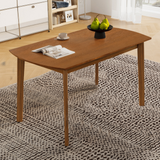 Engineered Wood Dining Table Brown 50"