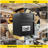 Digital Depository Safe 1.7 Cubic Feet Made of Carbon Steel Electronic Code