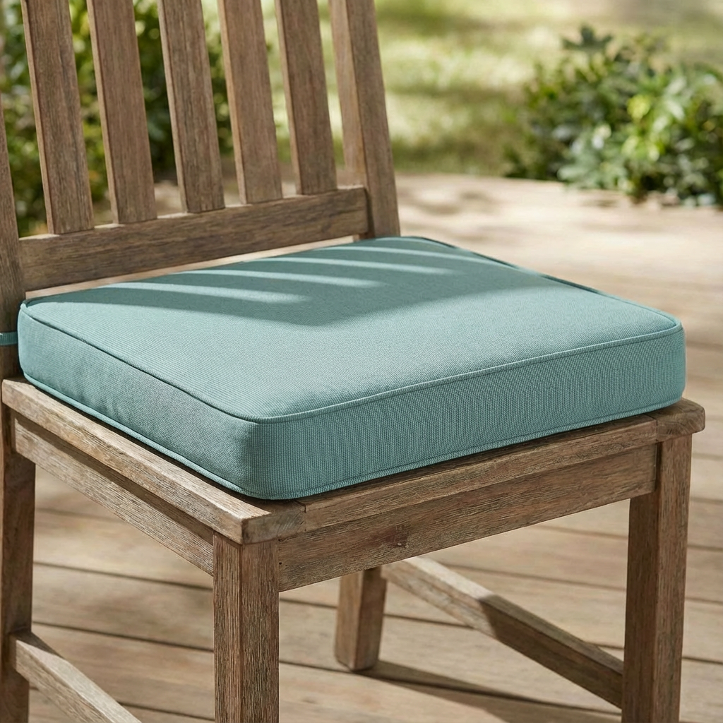 Noah Outdoor Dining Chair Cushion, Teal