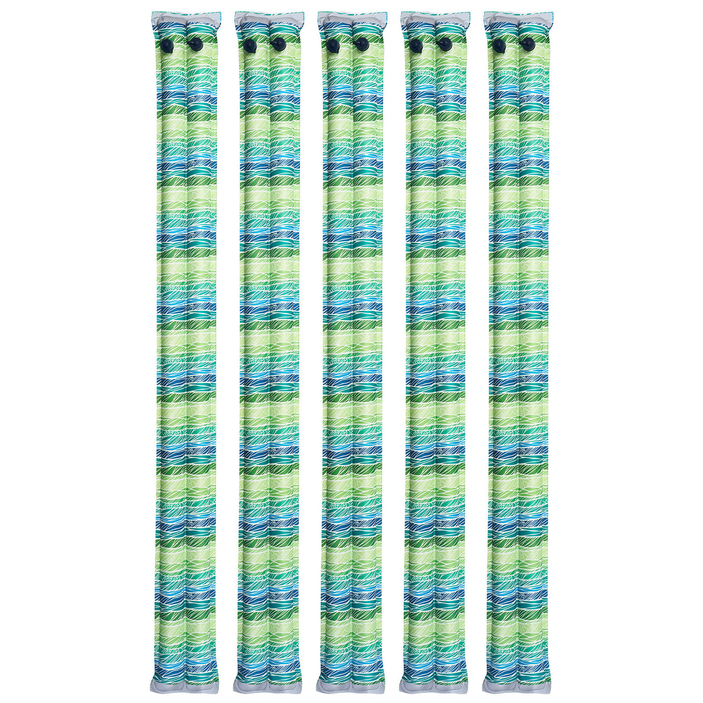 28 Gauge Reflective Double Chamber Water Bags for Pool Cover 5 Pack 8ft