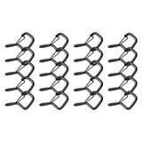 20 PCS Q-Hanger Hooks, 2.17 in Q Hanger String Light Hooks Outdoor, Heavy Duty O