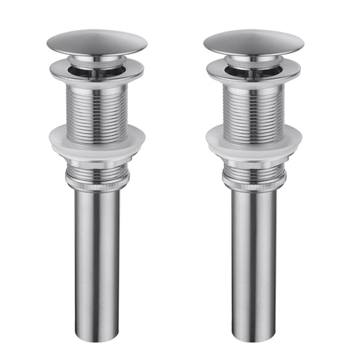 Stainless Steel Pop Up Bathroom Sink Drain Stopper Vessel