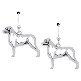 Recycled Sterling Dog Breed Earrings