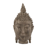 Large Buddha Head Meditation Sculpture 6.5x6.3x12