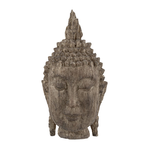 Large Buddha Head Meditation Sculpture 6.5x6.3x12