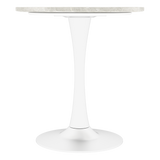 Metal Dining Table White