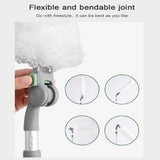 Duster - Long Handle Microfiber - White - With Extension Bar