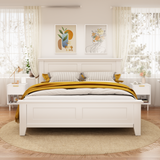 Engineered Wood Nightstand White