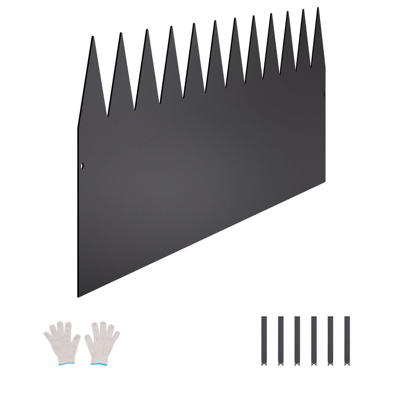 Steel Landscape Edging 40 x 12 inch Rust-Resistant 4 Pack