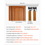 Bypass Sliding Door Hardware Kit