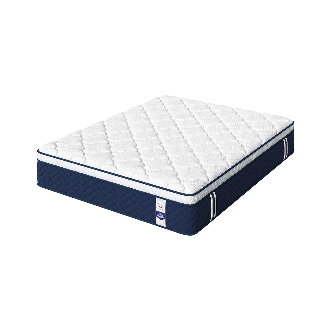 Queen Size 12-Inch Medium-Firm Hybrid Mattress, 5-Zone Support