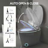 Unique Smart Toile, One Piece Toilet with Bidet Built