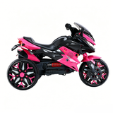 Kids Motorcycle Ride-On Motorcycle 3-Wheels Battery Powered Motorbike  Rechargea