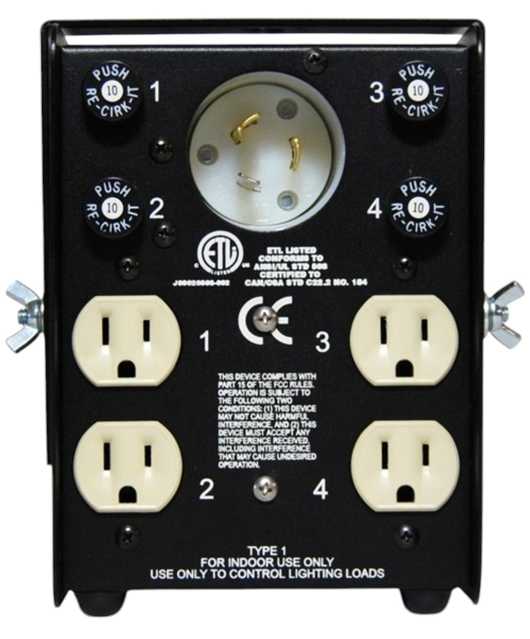 Dove Systems DM408-SUG Four Channel, 10A per Channel, Truss Mount Dimmer with