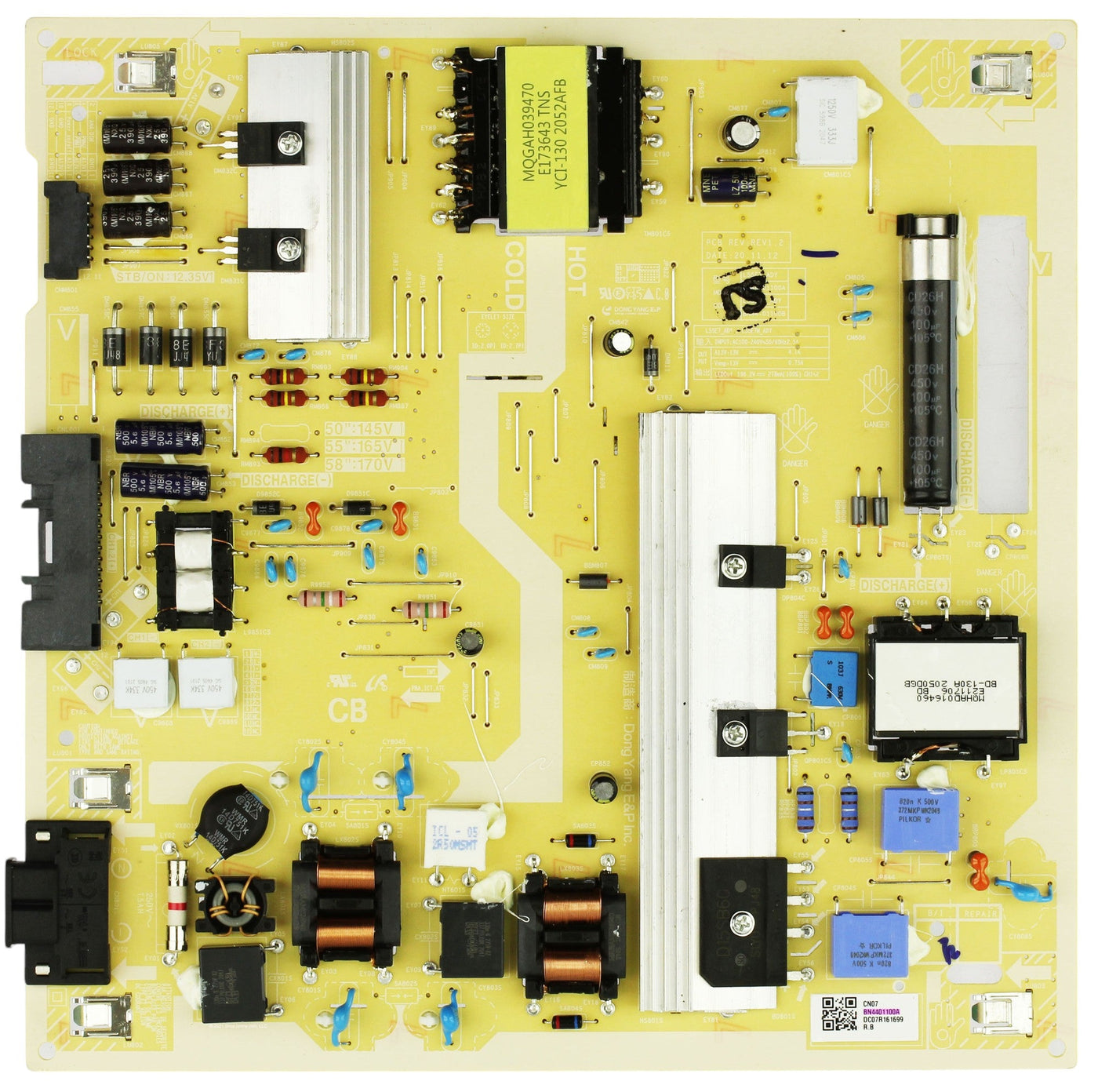 Samsung BN44-01100A Power Supply LED Board