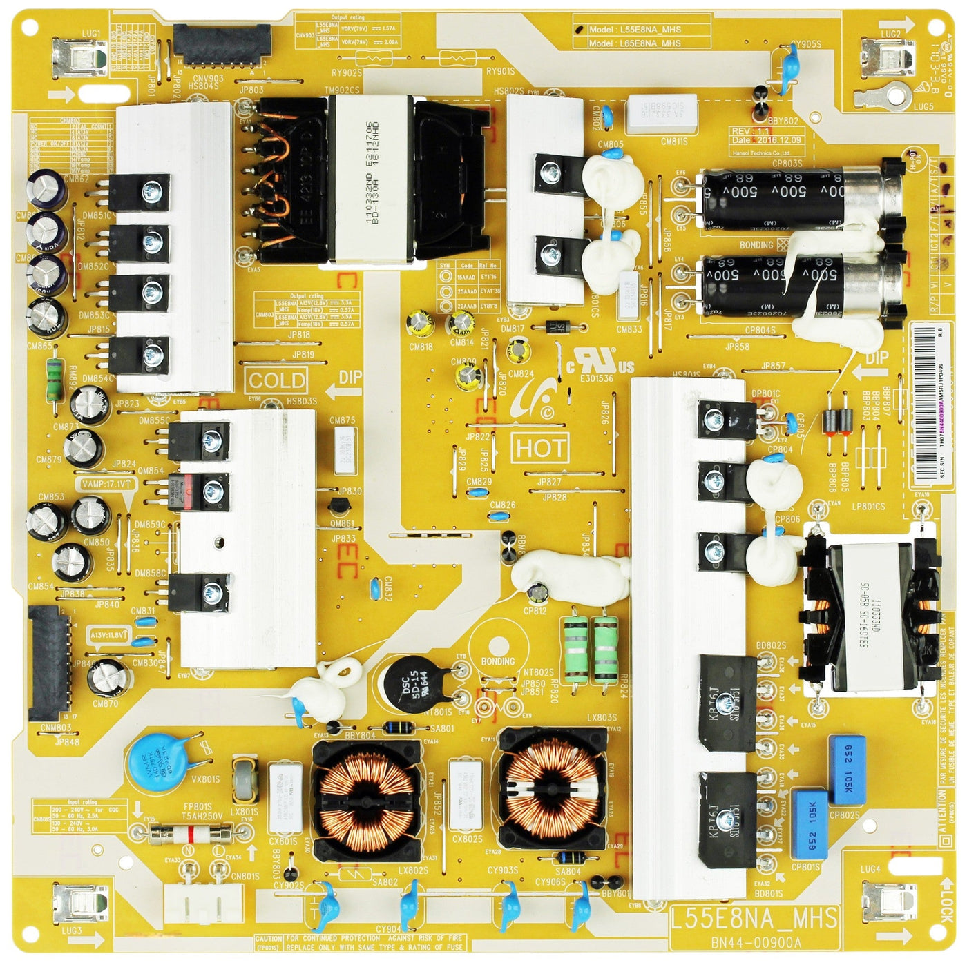 Samsung BN44-00900A Power Supply LED Board