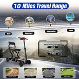 Mobility Scooter Foldable Red